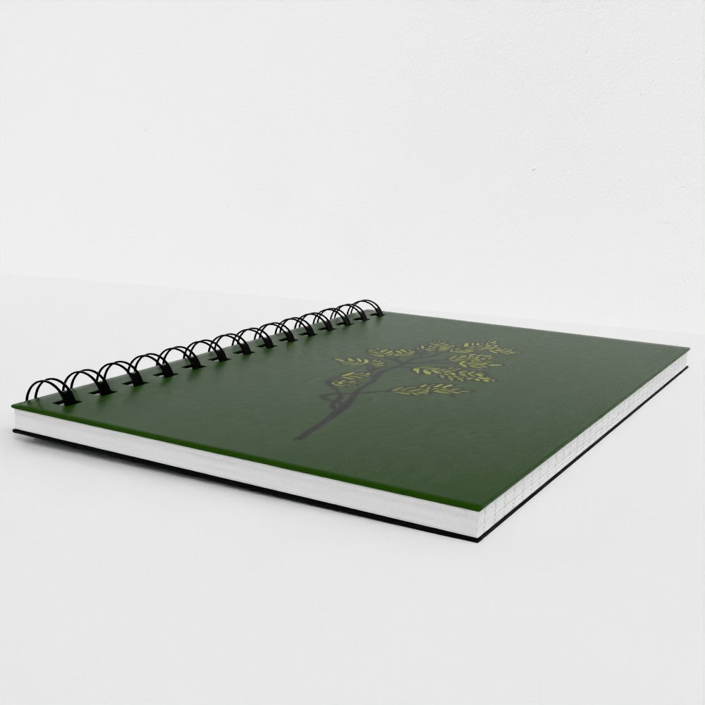 Carnet à spirales personnalisé et écoresponsable