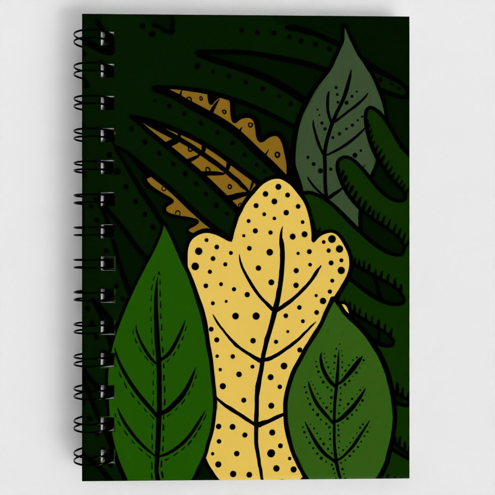 Carnet à spirales personnalisé et écoresponsable