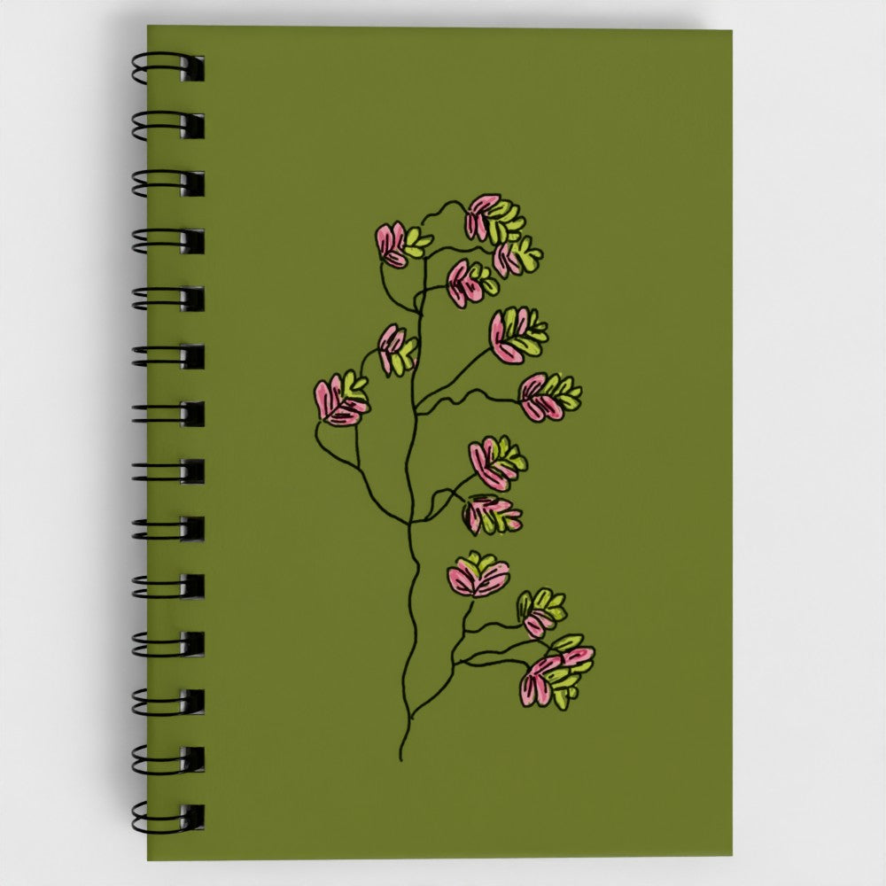 Carnet à spirales personnalisé et écoresponsable