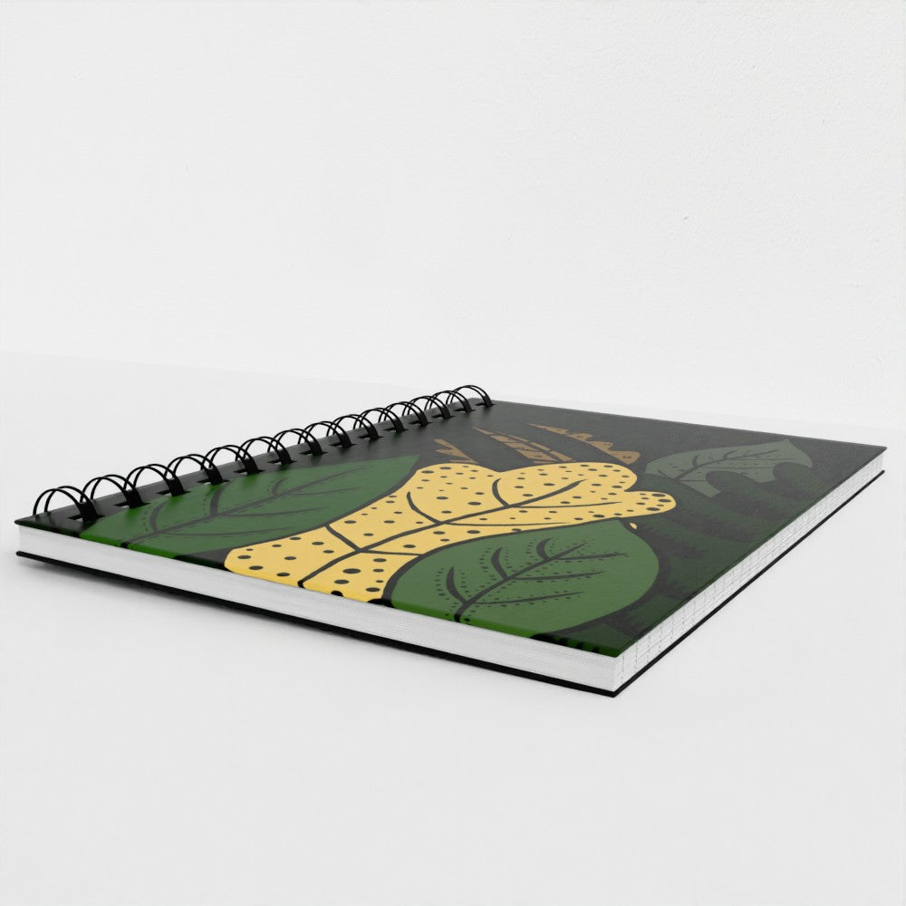 Carnet à spirales personnalisé et écoresponsable