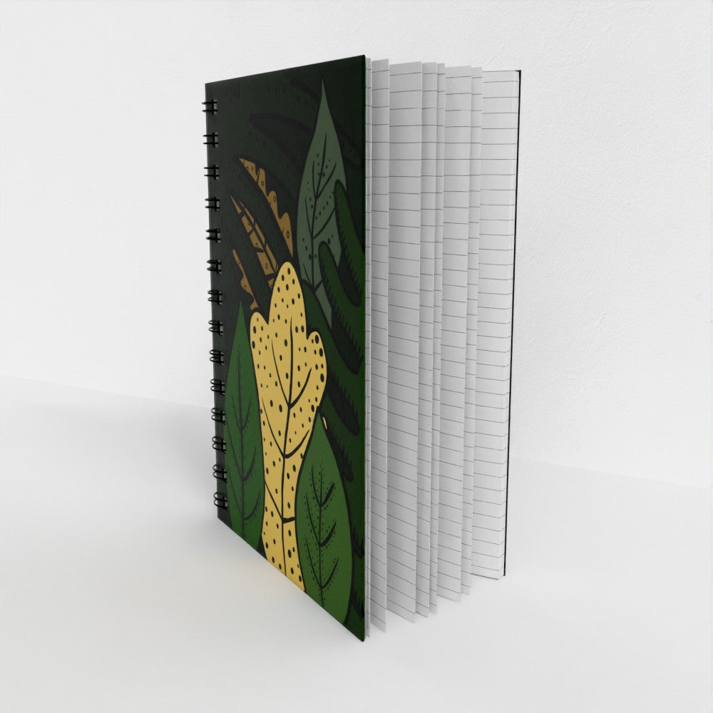 Carnet à spirales personnalisé et écoresponsable