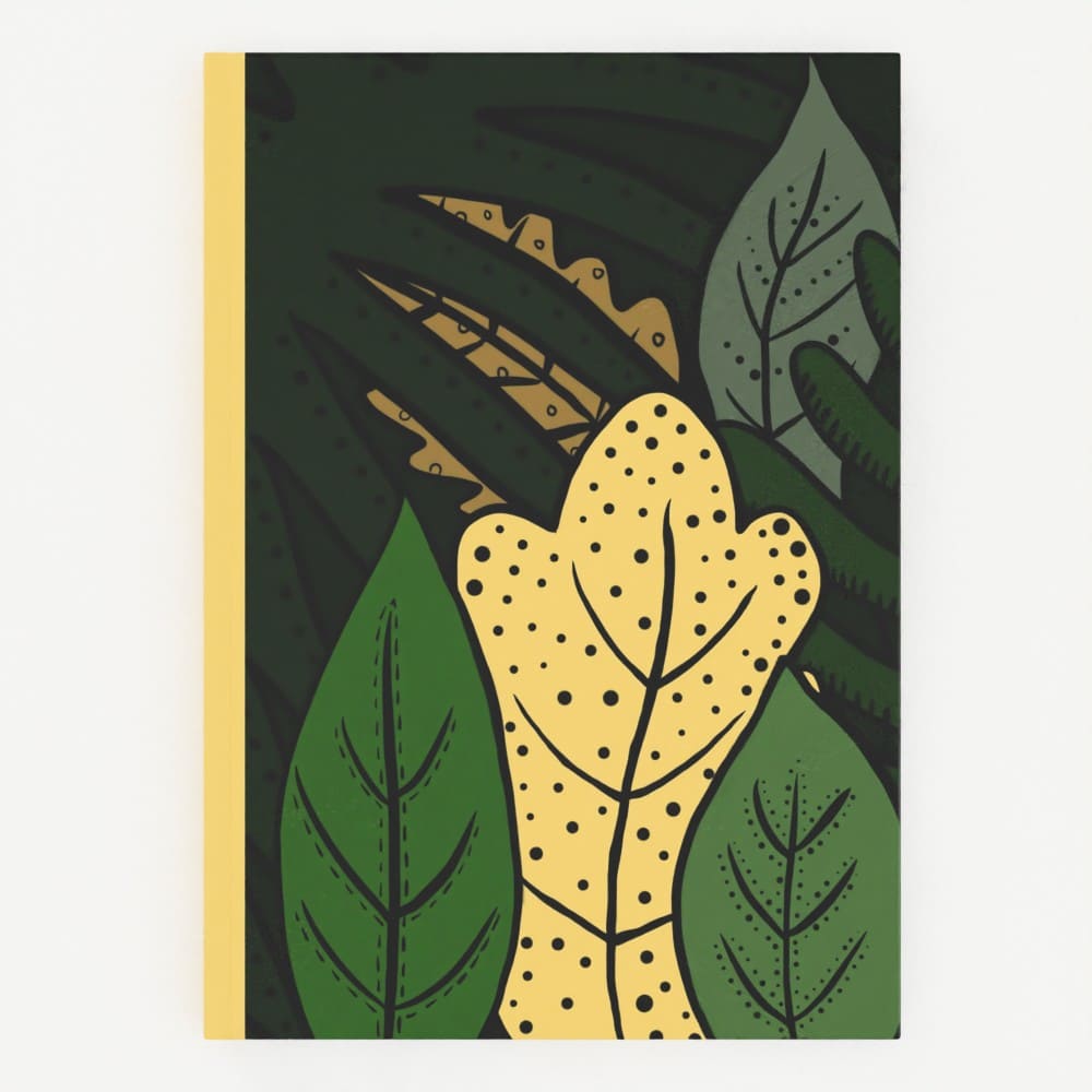 Carnet relié personnalisé et écoresponsable.