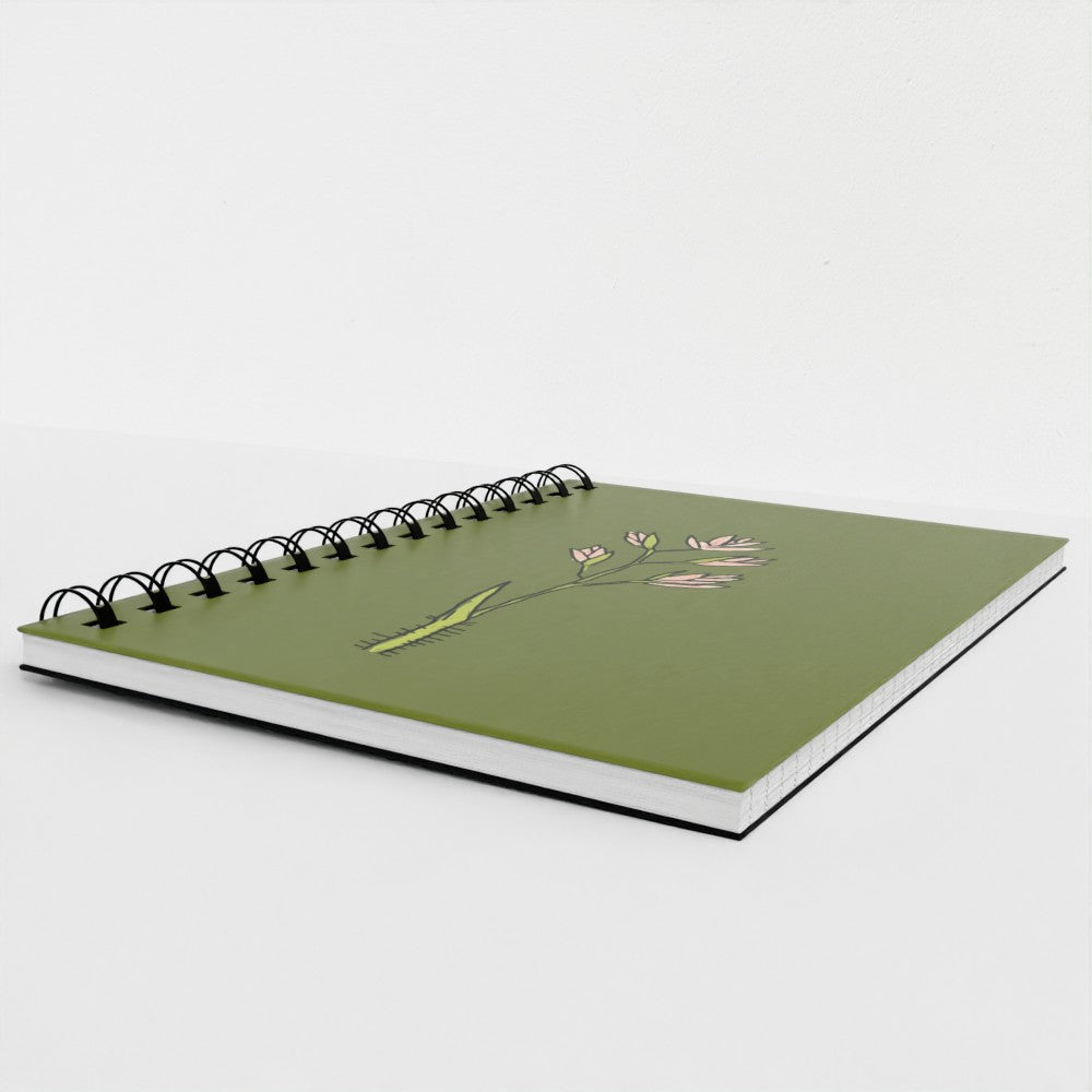 Carnet à spirales personnalisé et écoresponsable