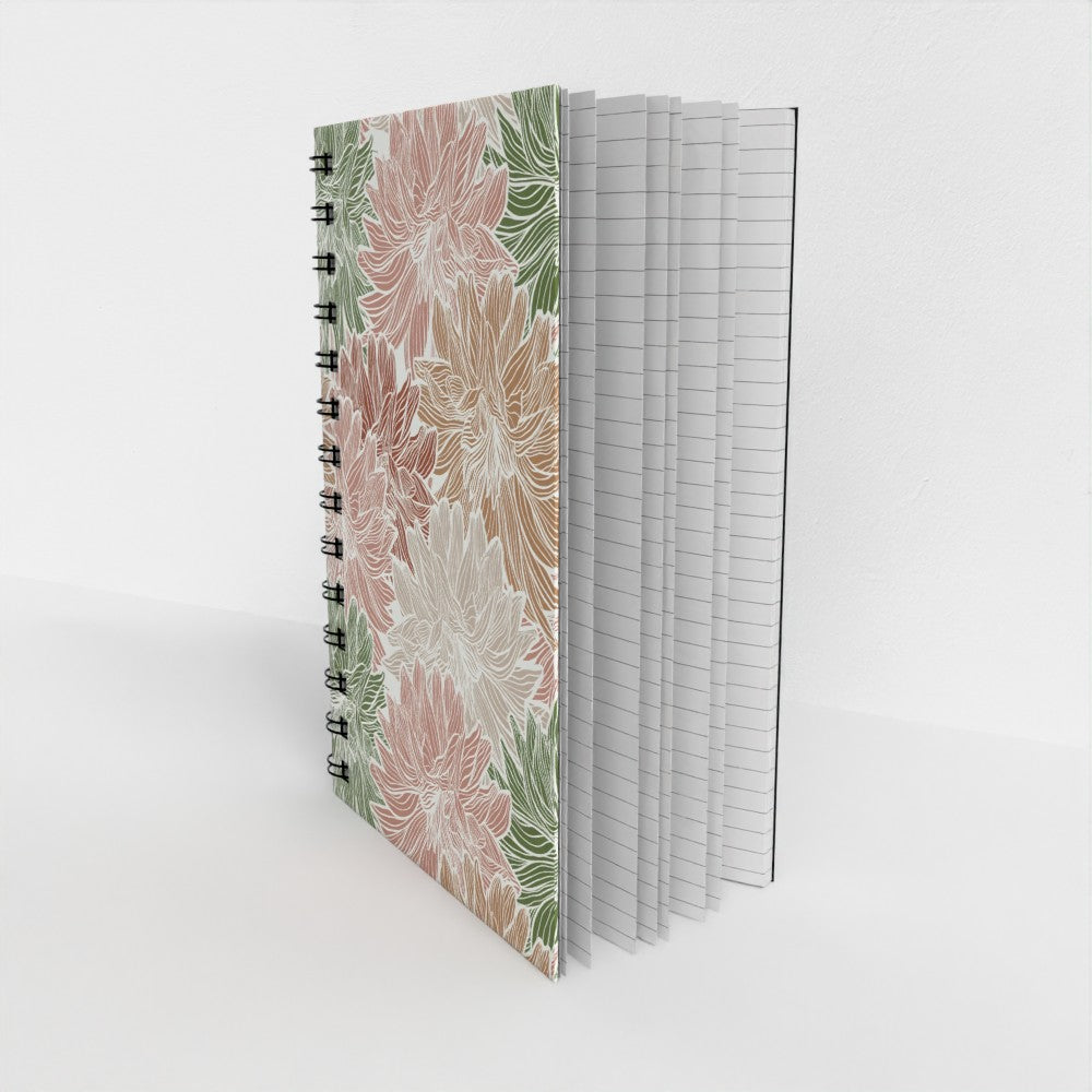 Carnet à spirales personnalisé et écoresponsable