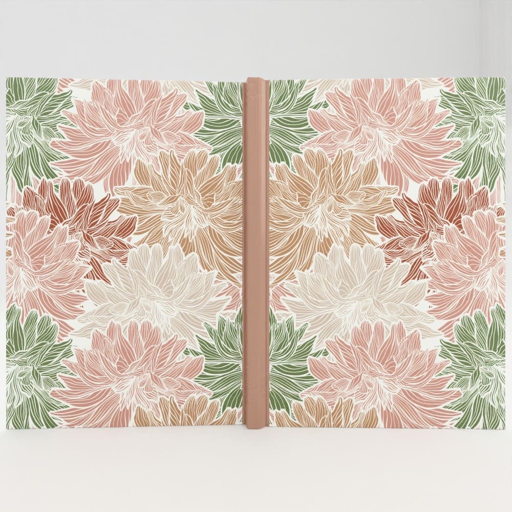 Carnet relié personnalisé et écoresponsable.