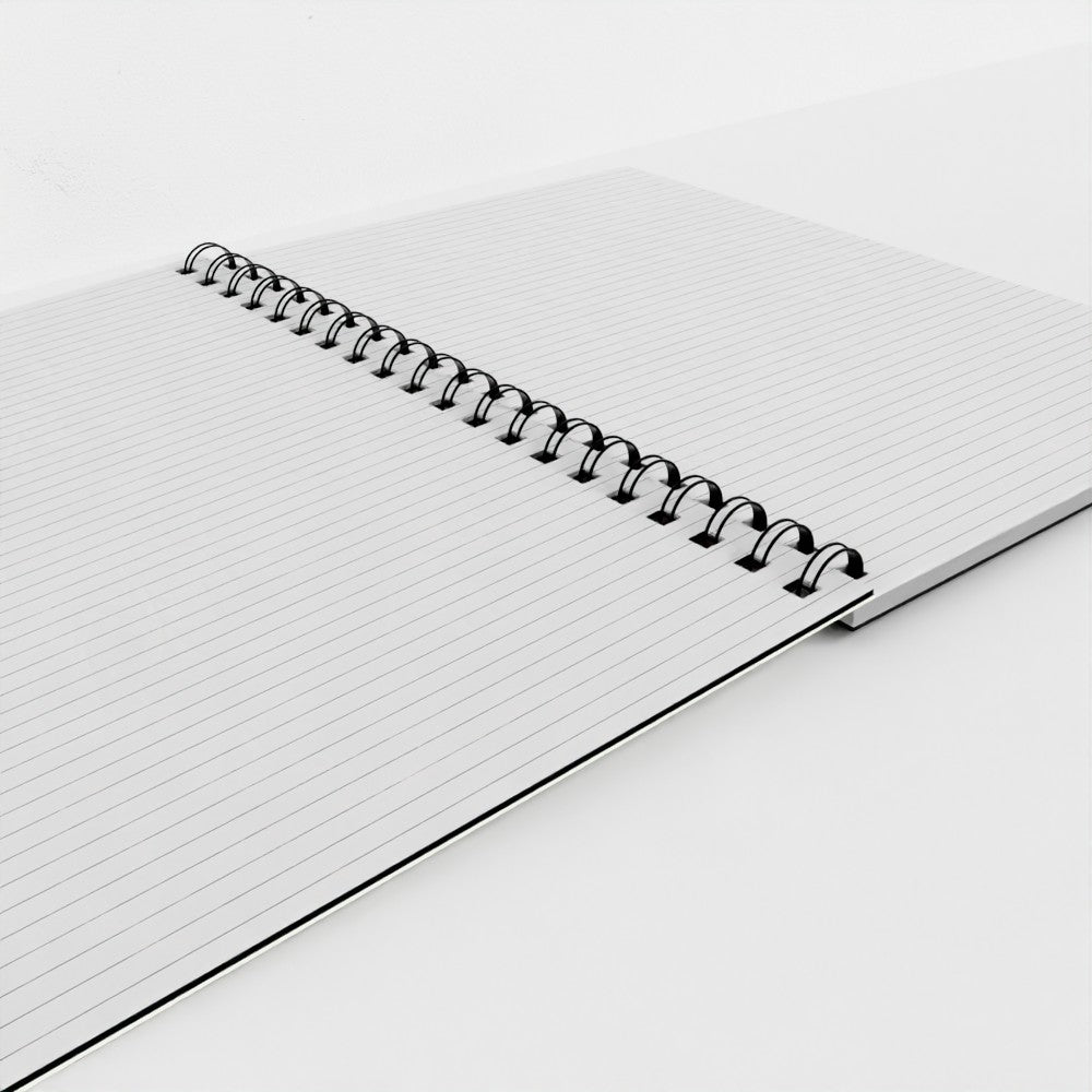 Carnet à spirales personnalisé et écoresponsable