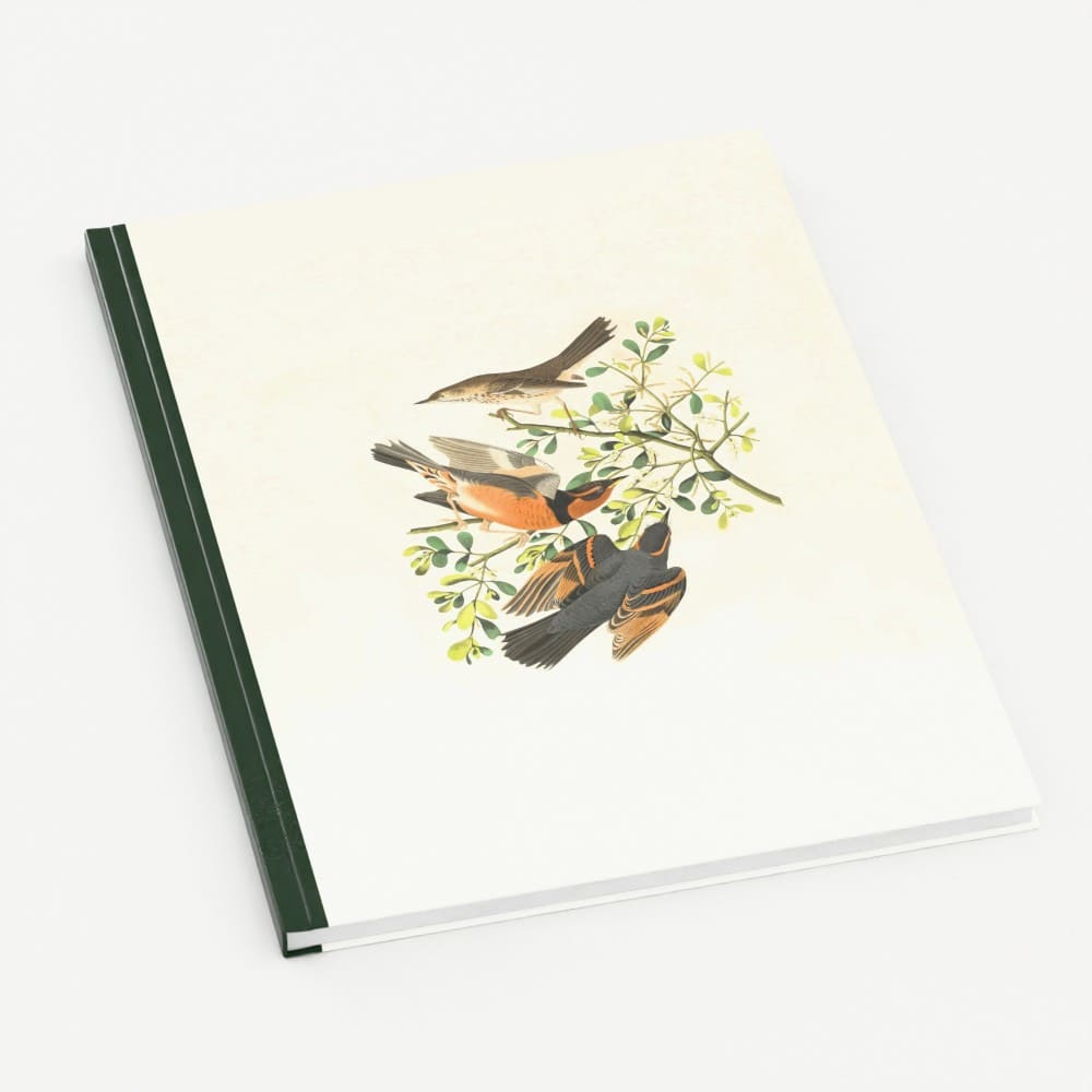 Carnet relié personnalisé et écoresponsable.