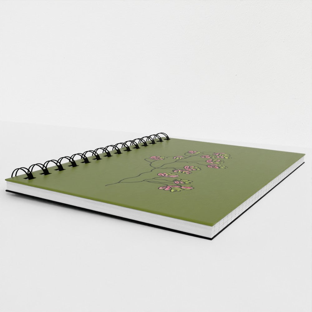 Carnet à spirales personnalisé et écoresponsable